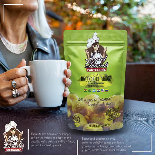 Bizcocho de Arroz en Bolita - 200g (7.05 oz)