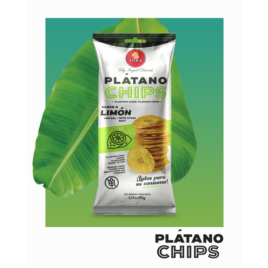 Plátano Chips Limón - 90g (3.17 oz)