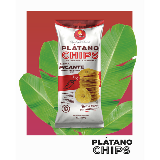 Plátano Chips Picante - 90g (3.17 oz)