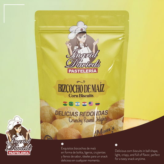 Bizcocho de Maíz en Bolita - 200g (7.05 oz)