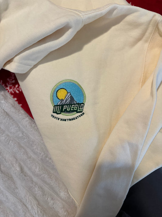 🧵 Handmade Limited Edition – Mi Pueblo x Esperanza Apparel Embroidered Hoodie 🇧🇴